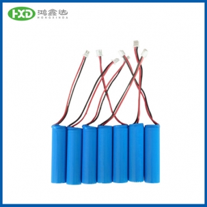 3.7V2600mAh美容补水仪18650锂电池组